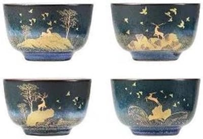 Theepot Theeset - Keramisch Servies - Geniet Moment - Handgemaakt Uniek - One Size - B