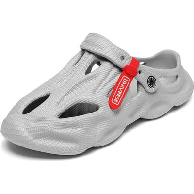 Zomer Heren Slippers Comfortabele Platform Outdoor Sandalen Strand Slippers Teenslippers Mannelijk Indoor Huis Slides Badkamerschoenen 40 grijze kleur