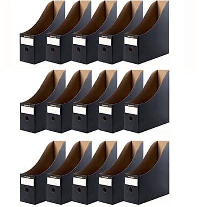 Opvouwbare bureauarchiefhouder - Stevige magazijnoplossing voor documenten en tijdschriften - Perfect voor thuis, school en kantoor