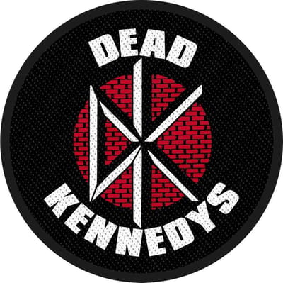 Dead Kennedys - DK Logo Patch - Zwart