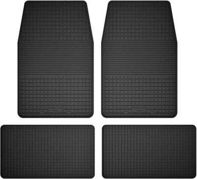 Wielganizator BasicProtect Serie - Rubber Auto Matten - 4 Stuks - Land Rover Discovery I
