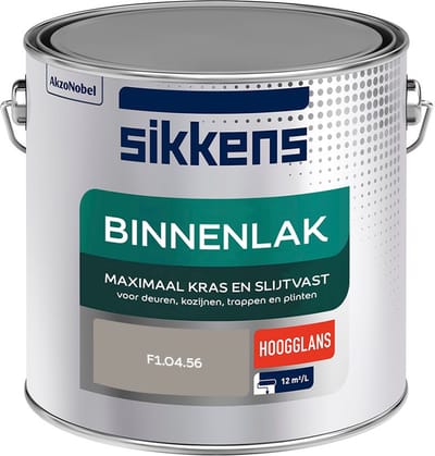 Sikkens - Binnenlak Hoogglans - F1.04.56 - Mengverf - 2,5 L