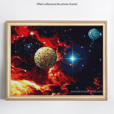 Diamond Painting Landschap Mozaïek Cadeau Strass Volledige Ronde Kruissteek 20X30CM