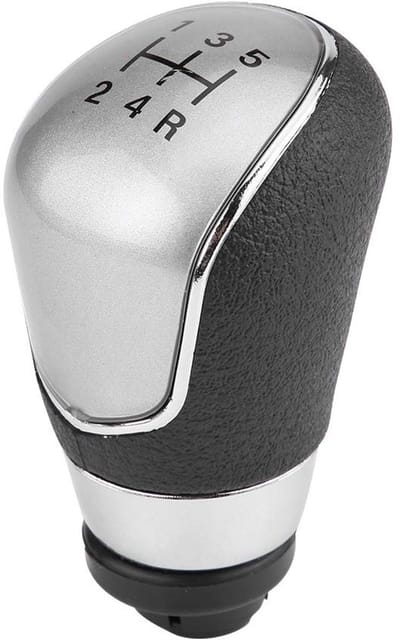 Dailygoody - Versnellingsknop - 5 Versnellingen voor Ford Fiesta - Ergonomisch en Stijlvol - Geschikt voor Mk7 2008-2013 - Auto Accessoire - Perf