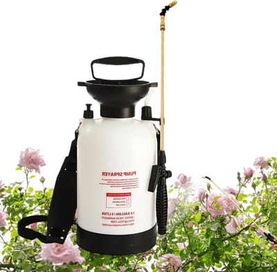 Tuin Pompspuit - Handmatige Verstuiver - Planten Water Geven - Dubbele Spuitlansen - 8L Capaciteit - Azijn