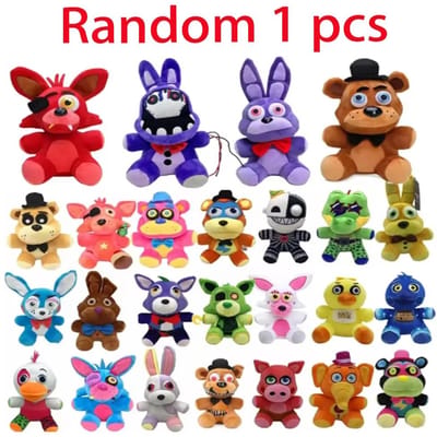 spot Nieuwe Five Night At Freddy Fnaf Schattig Pluche Speelgoed Spel Pop Bonnie Beer Foxy Cartoon Knuffels Freddy Speeltje Voor Kinderen Cadeaus W145331WW-