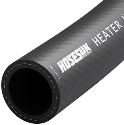 Rubber Auto Heater Slang 25mm Vervanging Koelvloeistof Buis Zwart 1 Meter