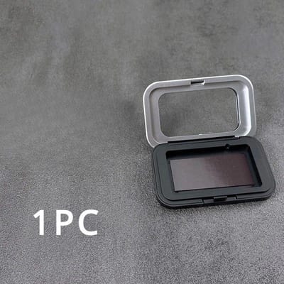 Boîte de Rangement Magnétique Multifonctionnelle en Acier Inoxydable pour Aiguilles à Coudre, Boîte de Rangement Portable pour Accessoires de Broderie avec Forte Adsorption pour Épingles, Boutons et Artisanat noir