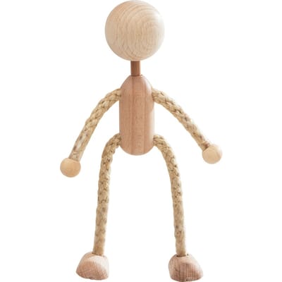 Ruwe poppen met kop, ca. 14 cm