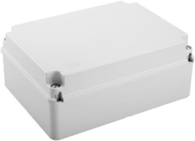 Opbergdoos met deksel - Junction box Aansluitdoos - Bescherming Elektronica - IP56 Waterbestendig - 300 x 220 x 120 cm