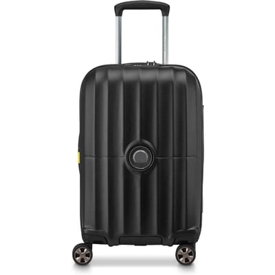 Delsey Carrousel 2 Handbagagekoffer 55 cm Expandable – 38L – 2,9 kg – Polycarbonaat – TSA Slot – Zip SECURITECH® 2 – 5 Jaar Garantie - Black