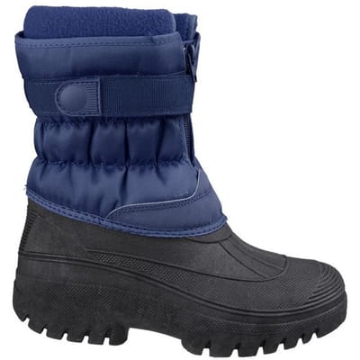 Cotswold Volwassenen Chase Touch Fastening en Zip Up Winter Boots (Marine)