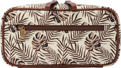 FOSSIL Toilettas Dillon Travel Organizers Neutral Multi Beige Bruine