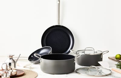 ISENVI Murray Super Combi Pannenset Inductie - Keramisch - 12 Delig - PFAS, PTFE Vrij - Alle warmtebronnen