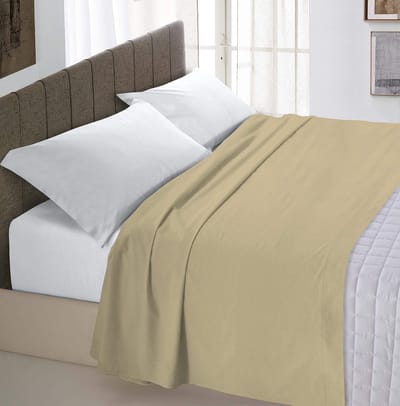 La'Moussawi ® Hoogwaardige Italiaanse Katoenen Bovenlaken in Diverse Kleuren en Maten voor Optimaal Slaapcomfort