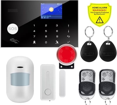 Alarmsysteem - Inbraakbeveiliging - Smart Home Beveiliging - Wifi GSM Ondersteuning - 25 x 15 x 15 cm - Niet gespecificeerd