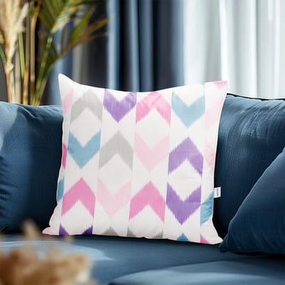 Boraboi® Luxe Decoratieve Kussenhoezen set van 2 , Zachte Suède Touch 50x50cm -(Wit,Blauw,Roze,Paars)