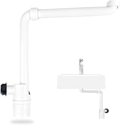 Dailygoods- Sifon 1 1/4 inch Ruimtebesparend - Geurafsluiter - Afvoerpijp - Onderhoudsvriendelijk - Duurzaam - Robuuste Materialen - Afvoersysteem