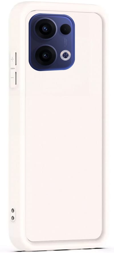 Hoesje geschikt voor Oppo Reno 13 5G - Versterkte randen - Bescherming Camera & Scherm - Matte Design Sand Beige