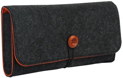 DrPhone TravelVault - Draagbare Opbergtas – Compatibel met Nintendo Switch 2 / OLED / Switch 1 – Pouch Case met Spelkaart Opslag + Extra vak