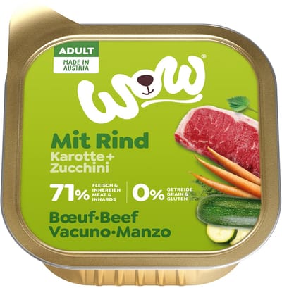 WOW ADULT 11x150g - Rundvlees