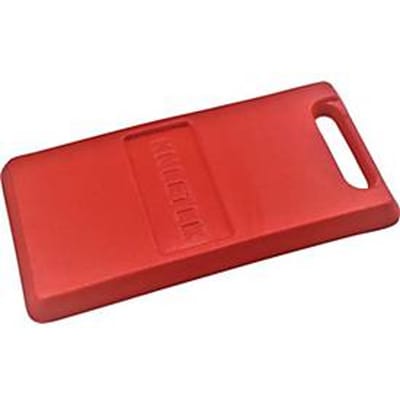 KNEETEK kniekussen RedPAD, L 460 x B 230 x S 30 mm, polyethyleenschuim, rood, 150 g