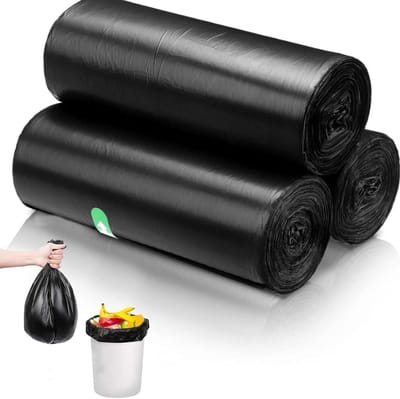 Kampeertoilet zakken - Afvalzakken - Outdoor avonturen - Biologisch afbreekbaar - 90 stuks - Zwart