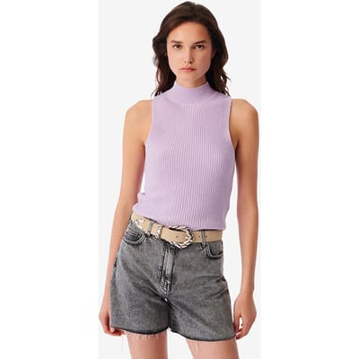 IRO Paris Virgi Tank Top In Lilas Größe: XS | Tanktops Outlet | Damen