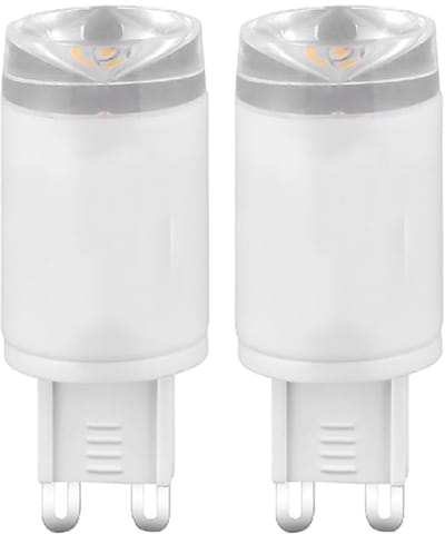 Kobi LED Lamp G9 3W - 285lm - 4000K - 230V - Voor Wandlamp, Slaapkamer of Plafondspot - G9 Insteeklampje - 2 stuks