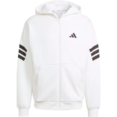 Capuchon sweaters adidas Sweatshirt Future Icons 3 Stripes blanc