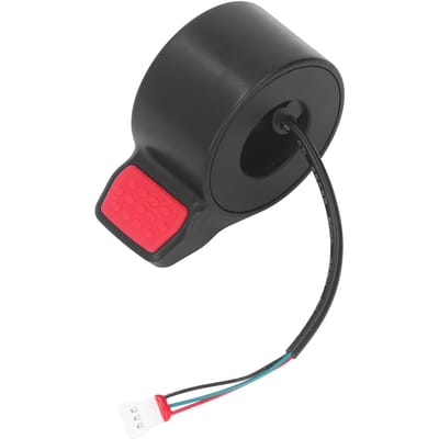 Elektrische Fiets Duim Gashendel ABS Vingergashendel Duim Acceleratie Hendel Vervangingsonderdeel voor Elektrische Scooter black