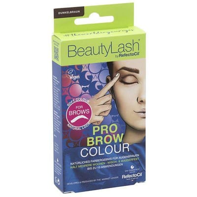 Teintes de sourcils Kit de teinture pour sourcils BEAUTYLASH PRO BROW COLOUR #Dark Brown 1 unité