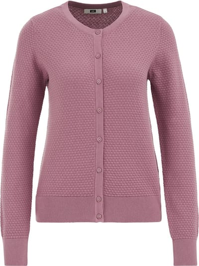 WE Fashion Dames gebreid vest met structuur