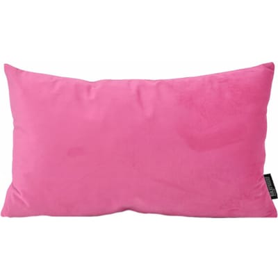 Gek op kussens! Velvet fuchsia long | 30 x 50 cm | kussenhoes | polyester