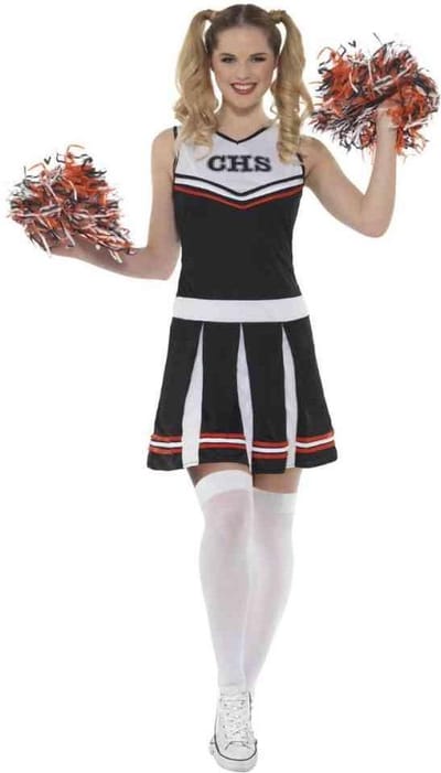 Cheerleaderpakje vrouw - Maat M