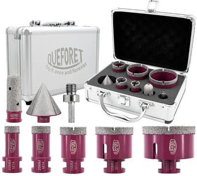Diamantboor Set 8 Delig voor Tegels, Porselein, Marmer en Graniet (M14)