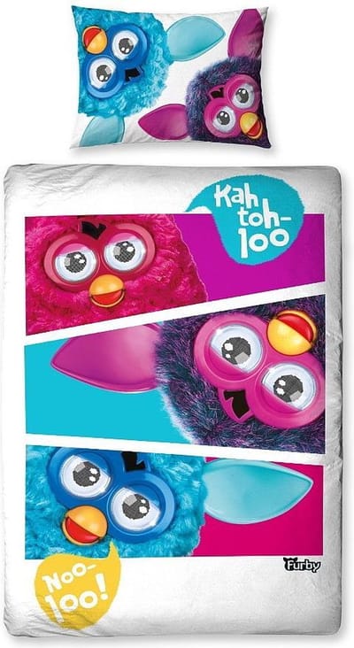 Furby Dekbedovertrek - Eenpersoons - 140x200 cm - Multi