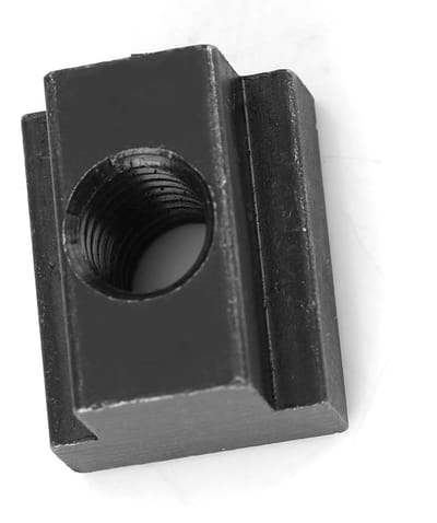 Dailygoods- T-Sleufmoeren 5 Stuks - Zwart Oxide Afwerking - T-Boutmoeren - Geschikt Voor M8/M10 - Voor T-Sleuven - Professionele Kwaliteit