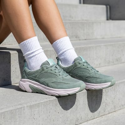 Gabor Gabor Sneakers Rollingsoft groen Suéde