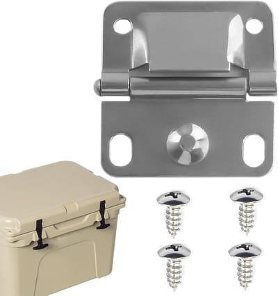 Vervangende Scharnieren - Reserveonderdelen Koeler - Kasten Repareren - Roestvrij Staal - 8x5 Centimeter - Metaal