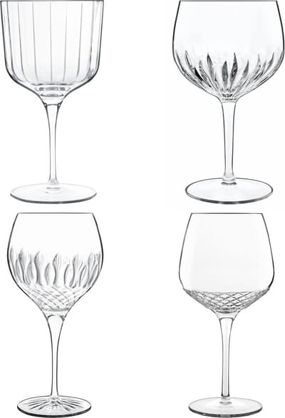 Luigi Bormioli Mixology - Ginglas - Gemengde set - 4 stuks