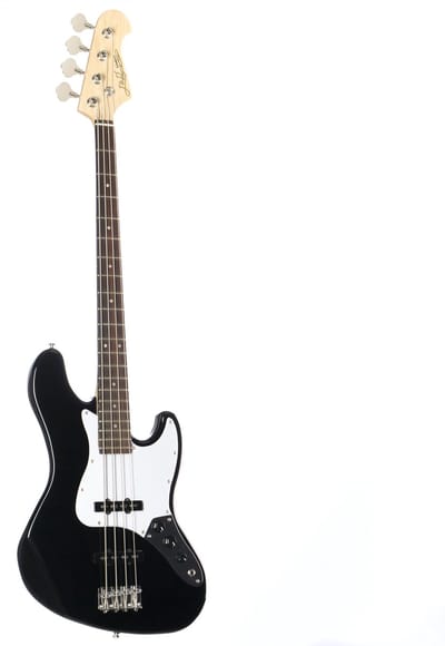 J & D JB BK zwart - Elektrische basgitaar