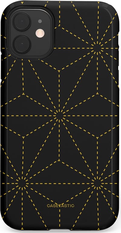Casetastic Hoesje Geschikt voor Apple iPhone 11 - Stijlvolle Beschermende Duo-layer Case - Vouwlijn