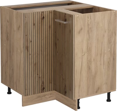 Vicco R-Line Hoekkast – 75.6 cm zonder werkblad Artisanaal eiken