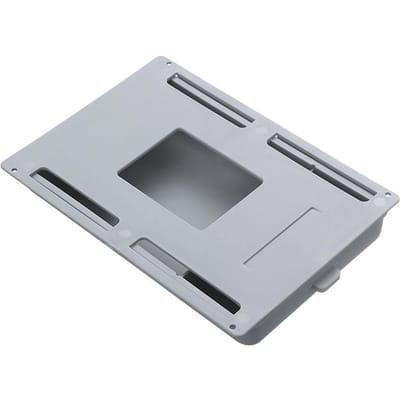 Lade onder tafel Minimalistisch Grote capaciteit Verborgen pennenbaklade Onder bureau lade organizer grijze kleur