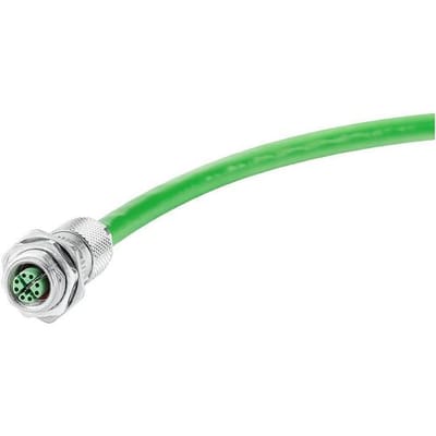 Siemens 6GK19010DB406AA0 Sensor/actuator connector M12 Aantal polen (sensoren): 8 Stekker 1 stuk(s) Piece