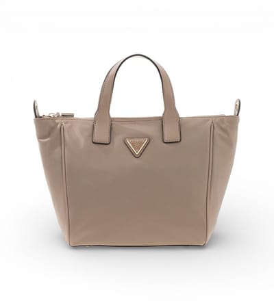 GUESS handtas schoudertas Follie Tote Taupe