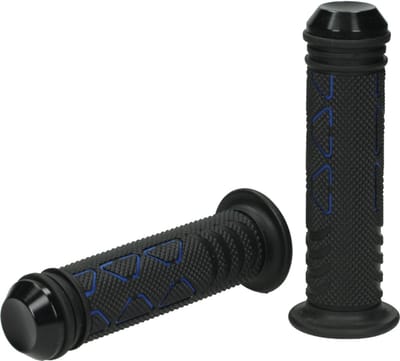 Handvat exclusief zwart blauw scooter DMP