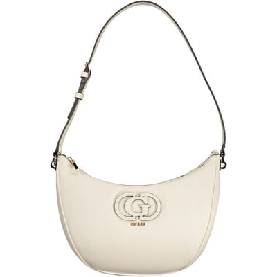 GUESS Schoudertas Calebra Hobo Shoulder Bag Creme White Crème