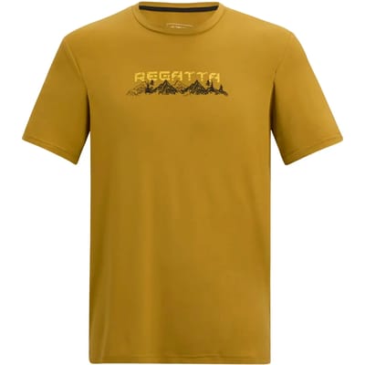 Heren Fingal Stretch T-shirt met korte mouwen en grafische print